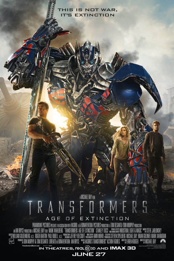 Poster Transformers Age Extinction