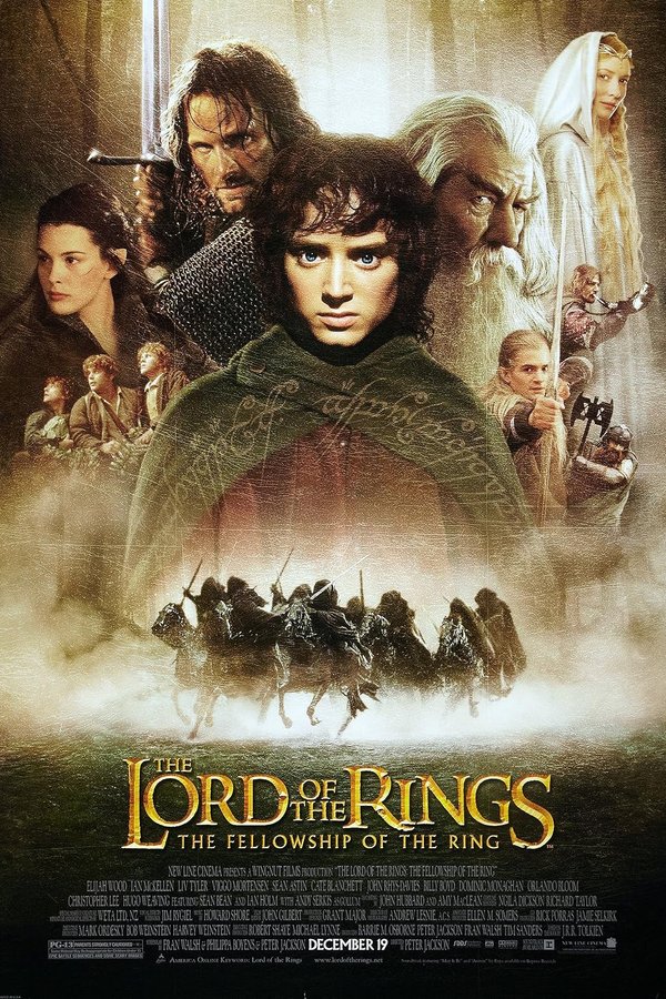 Poster The Lord Of The Rings The Fellowship Of The Ring