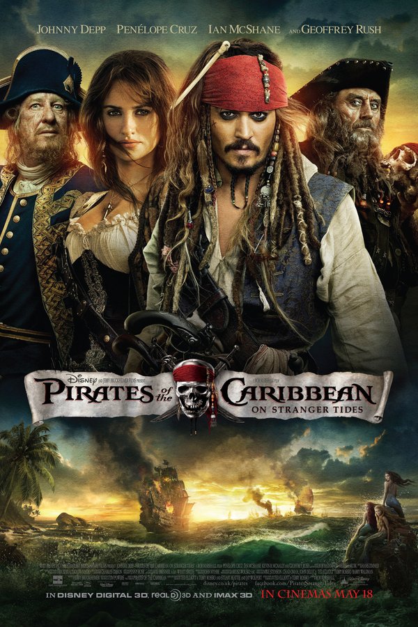 Poster Pirates Of The Caribbean On Stranger Tides