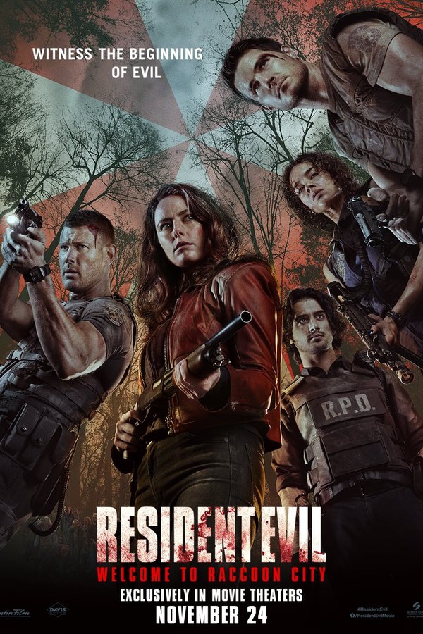 Poster Resident Evil Welcome To Raccoon City